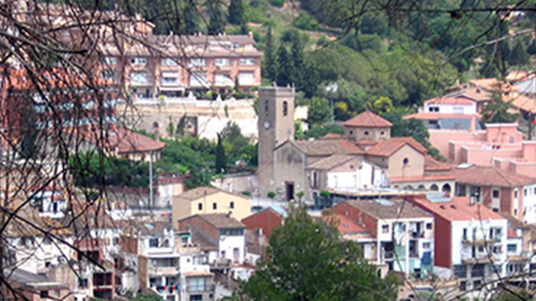 Vista general de La Palma de Cervelló