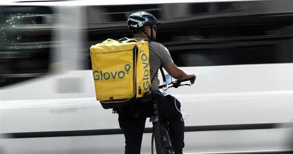 Uno de los 'riders' de Glovo. Gobierno y sindicatos llegaron a un acuerdo / EUROPA PRESS