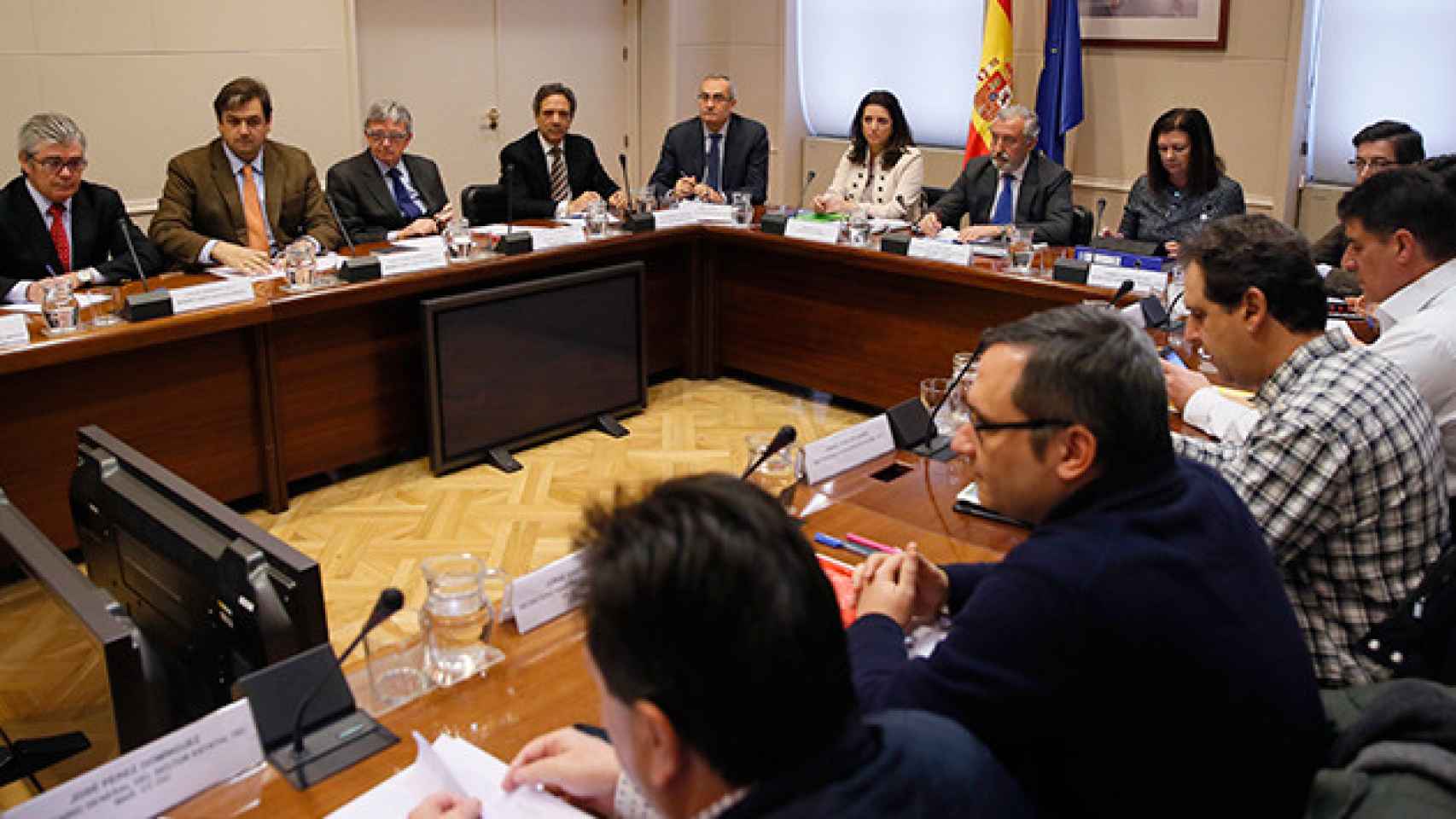 Reunión entre Fomento y el sector de la estiba