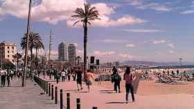 Playas de Barcelona, donde se acoge la iniciativa del Cinema Lliure a la Platja 2020 / Gorpol EN PIXABAY