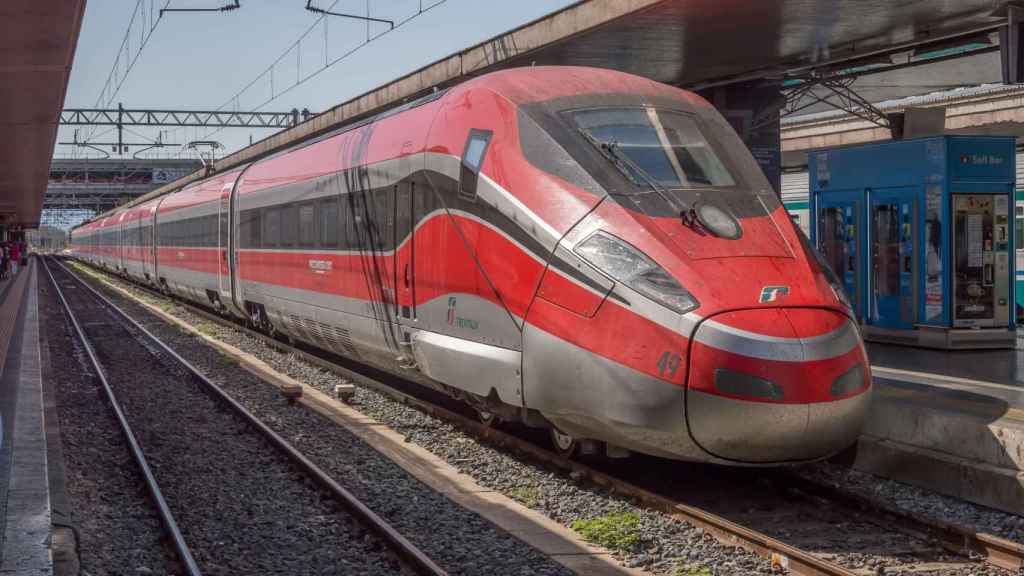 El Frecciarossa 1000, de fabricación italiana, que competirá con el AVE / WIKIPEDIA