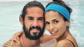 Sara Sálamo con Isco Alarcón en sus vacaciones