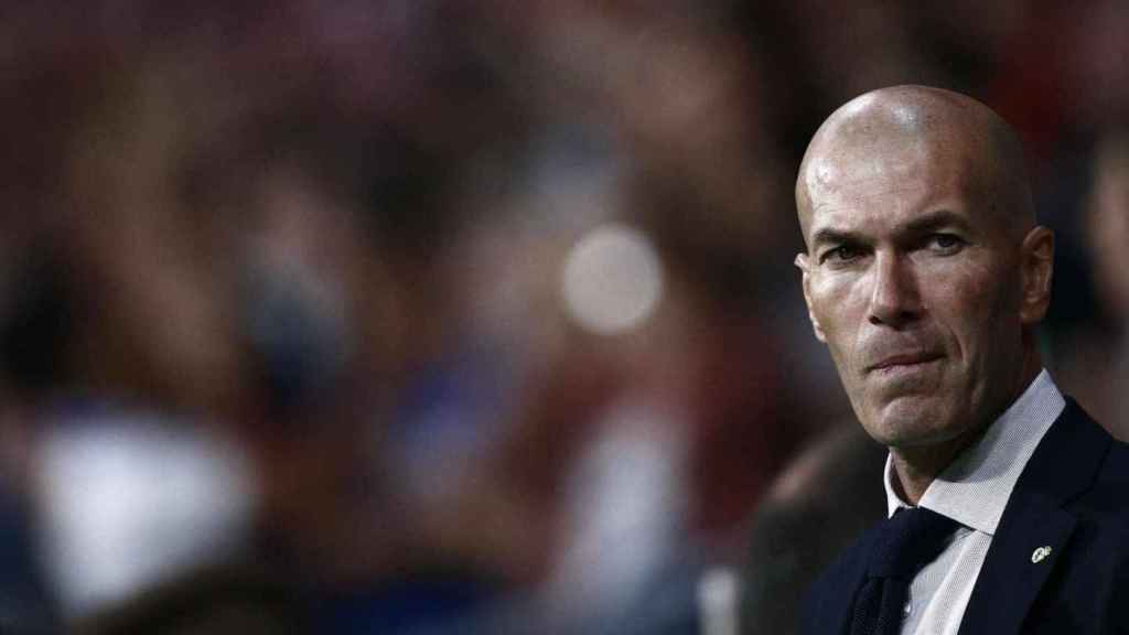 Zidane, en un partido con el Real Madrid / EFE