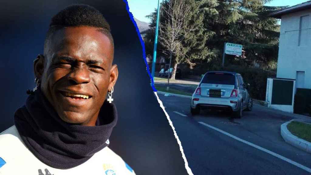 Balotelli, protagonista al estampar su coche contra el vecino | REDES