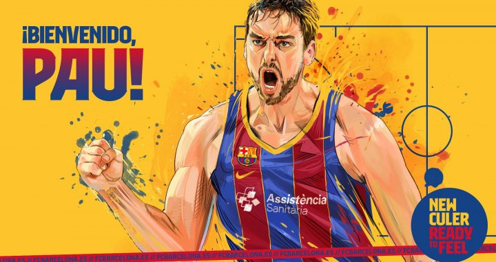 Pau Gasol vuelve al Barça | FCB