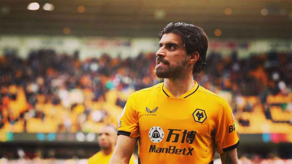 Rubén Neves, en un partido del Wolverhampton / REDES