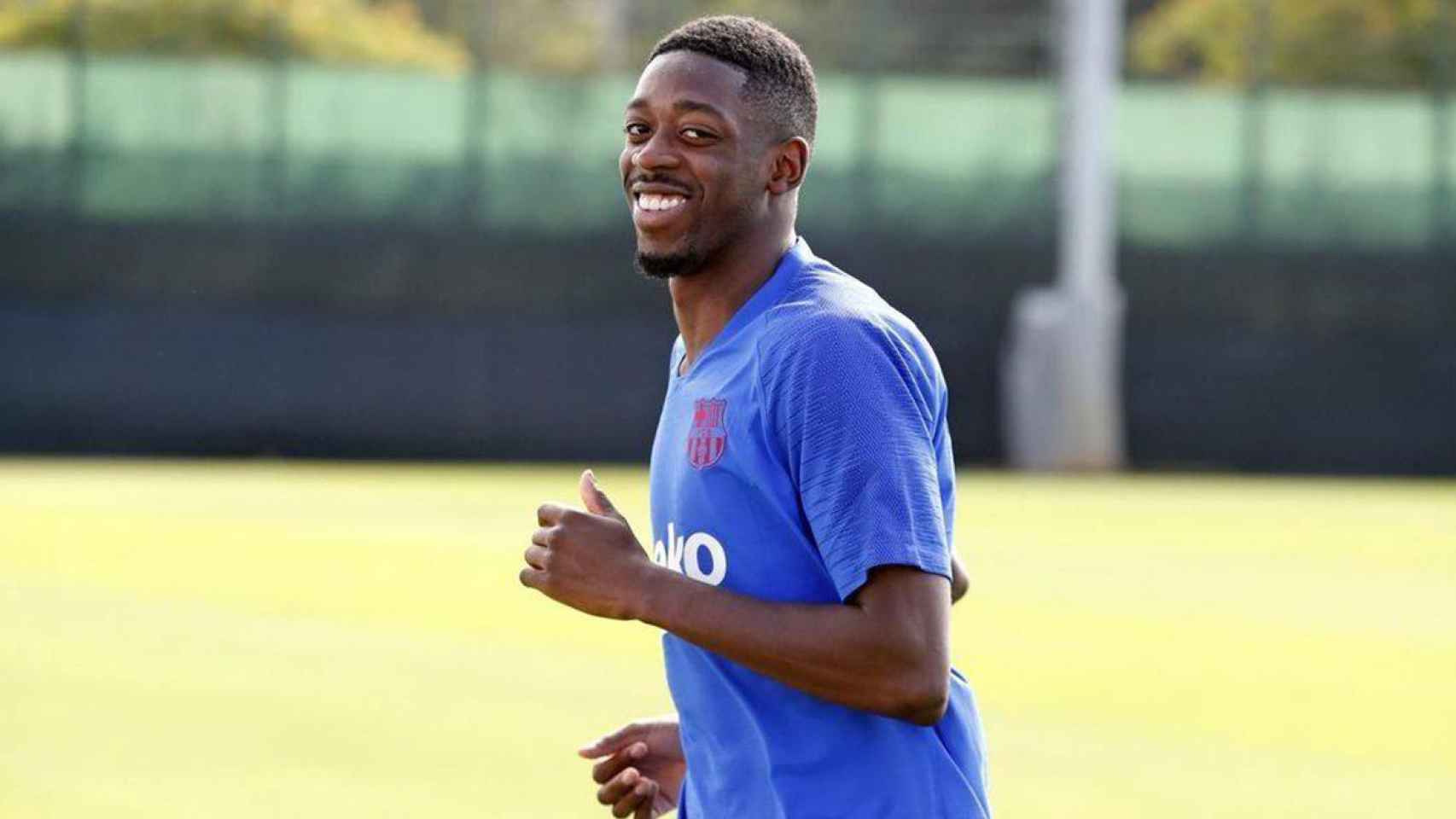 Dembelé, motivado para el estreno en la Liga / FCB