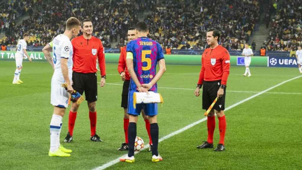 Sergio Busquets, capitán del Barça FCB