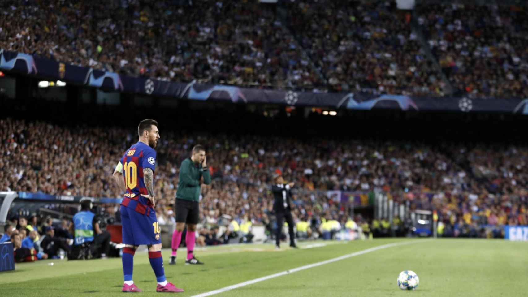 Una foto de Leo Messi durante un partido del Barça / FCB