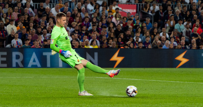 Ter Stegen Barça vs Celta -  LUIS MIGUEL AÑÓN