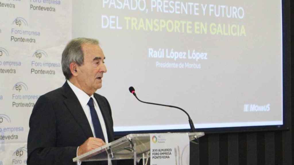 Raúl López, presidente de Monbus / EP