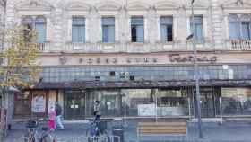 Un centro comercial abandonado en Zrenjanin, en la Vojvodina serbia