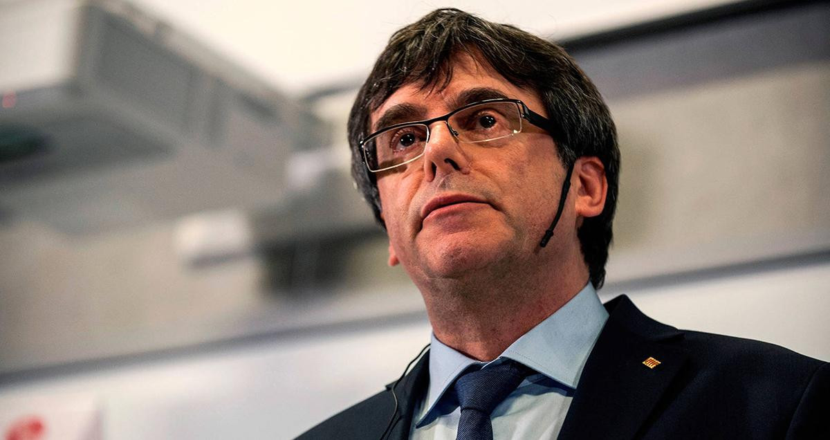 El expresidente de la Generalitat, Carles Puigdemont, que cierra su etapa en Junts / EFE