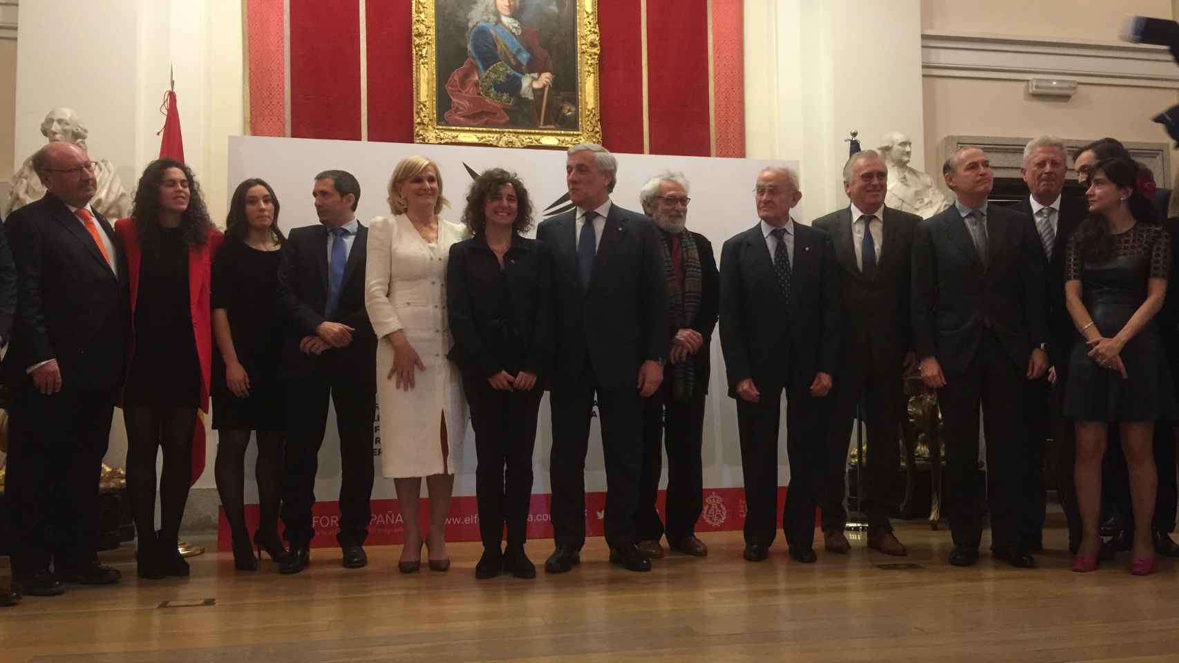 Foto de familia de los I Premios Foro España / JL