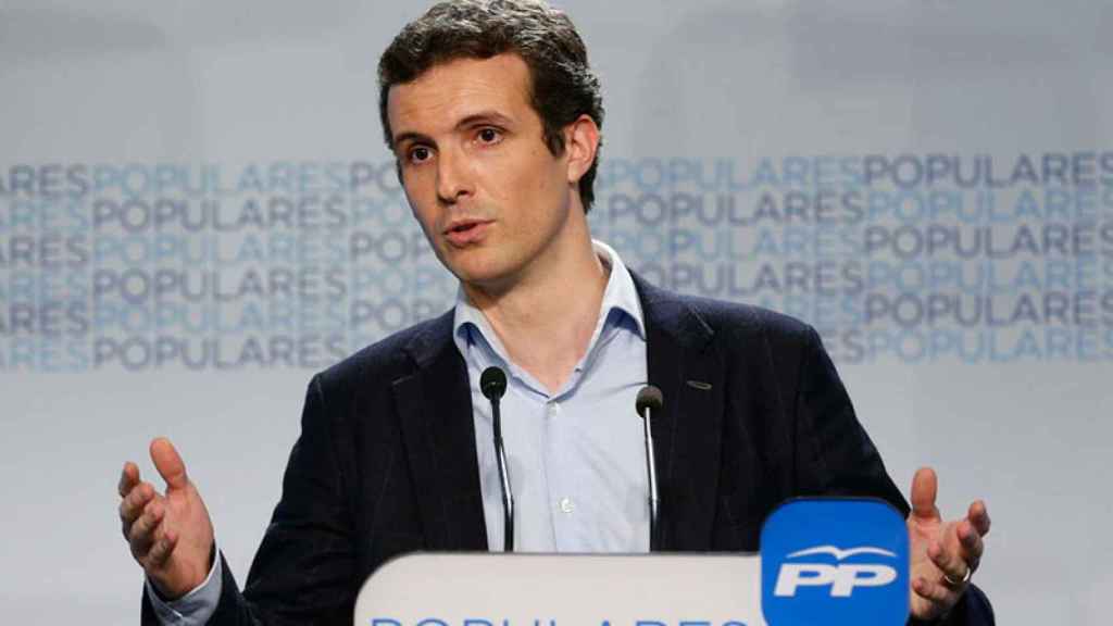 Pablo Casado, vicesecretario general de comunicación del PP / EFE