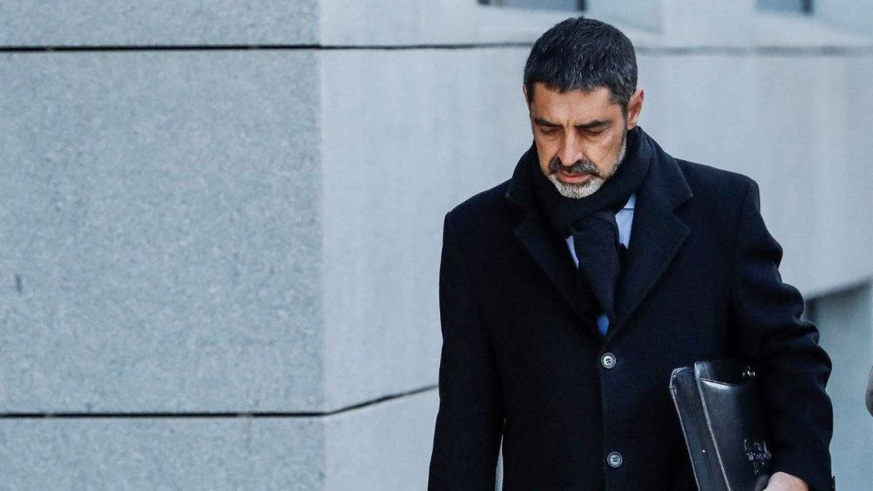 Josep Lluís Trapero, exmayor de los Mossos d'Esquadra procesado por sedición y organización criminal, en una imagen de archivo en la Audiencia Nacional / EFE