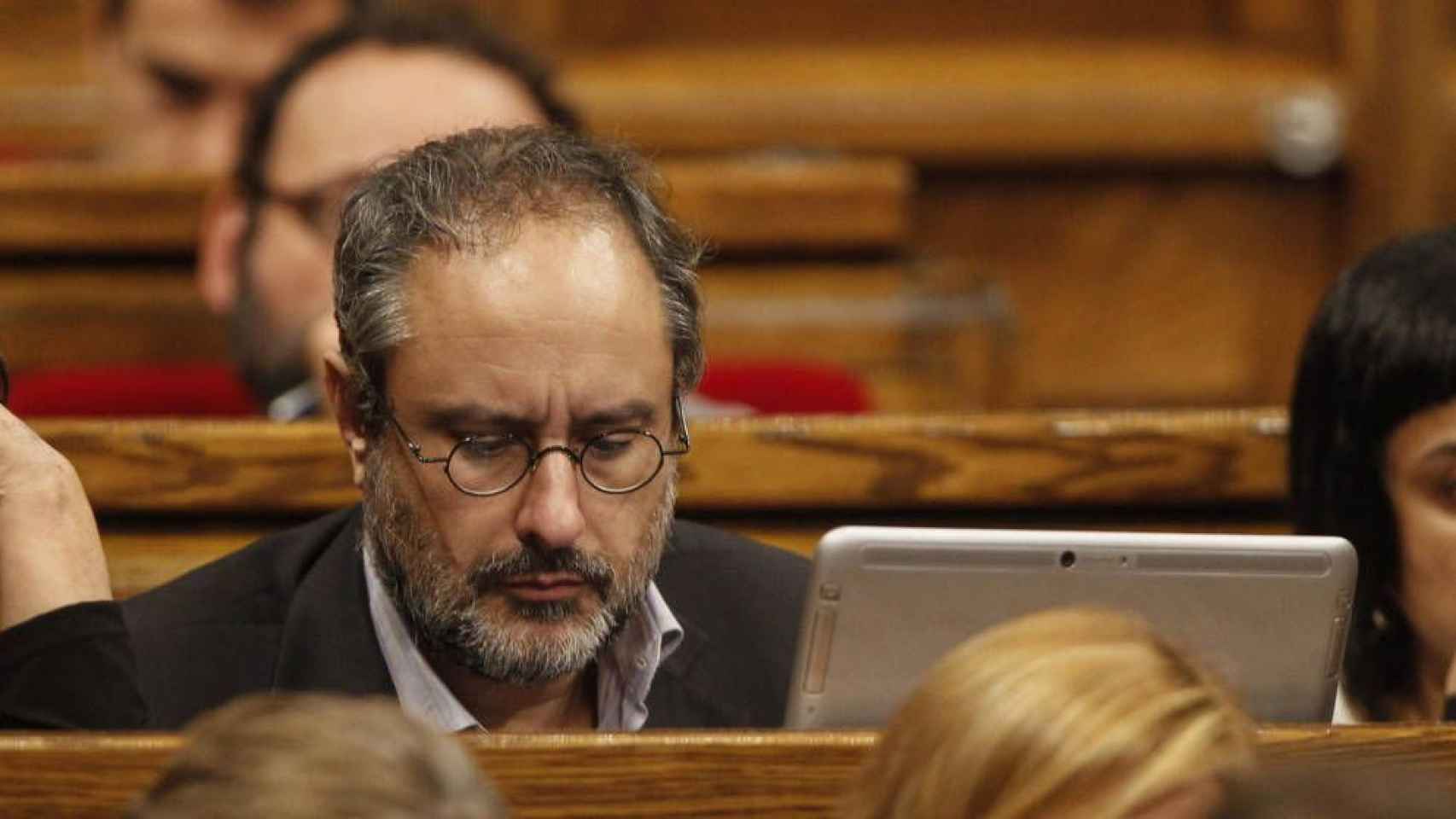 El exdiputado de la CUP, Antonio Baños, en una imagen de archivo / EFE