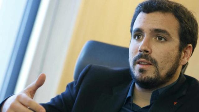 El candidato de Izquierda Unida a la Presidencia del Gobierno, Alberto Garzón.