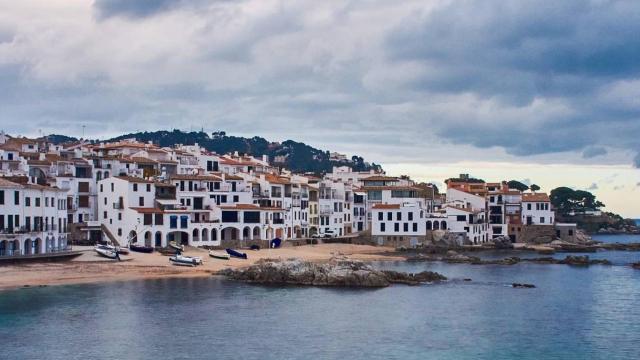 Un rincón de playa de la Costa Brava