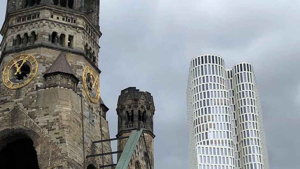 La iglesia luterana en memoria del káiser Guillermo, coloquialmente conocida como Gedächtniskirche, en lo que antiguamente era Berlín occidental / CG