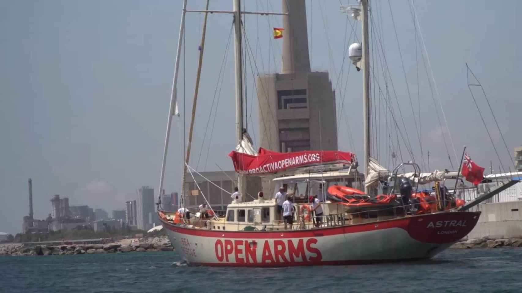 Uno de los barcos de Proactiva Open Arms, en una imagen de archivo / CG