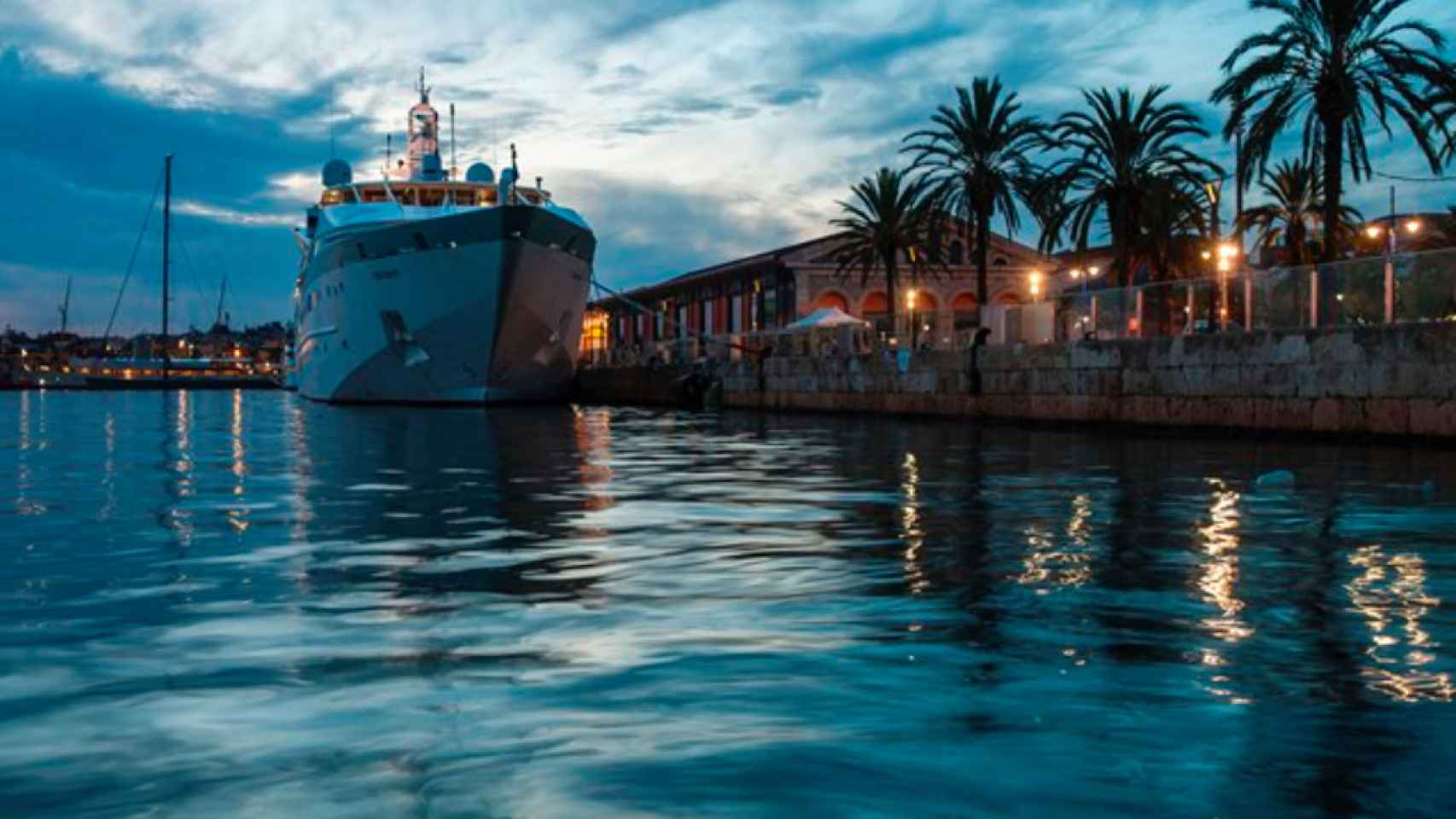 Un crucero atracado en el Puerto de Tarragona / PUERTO DE TARRAGONA