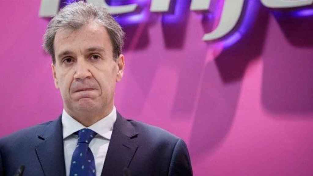 El presidente de Renfe, Juan Alfaro, en una comparecencia anterior / EFE