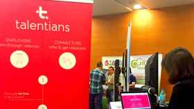 Stand de Talentians en el Tech Demo Day / Facebook