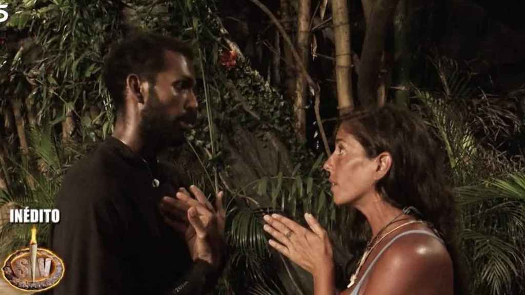 Yulen y Anabel Pantoja en 'Supervivientes' / MEDIASET