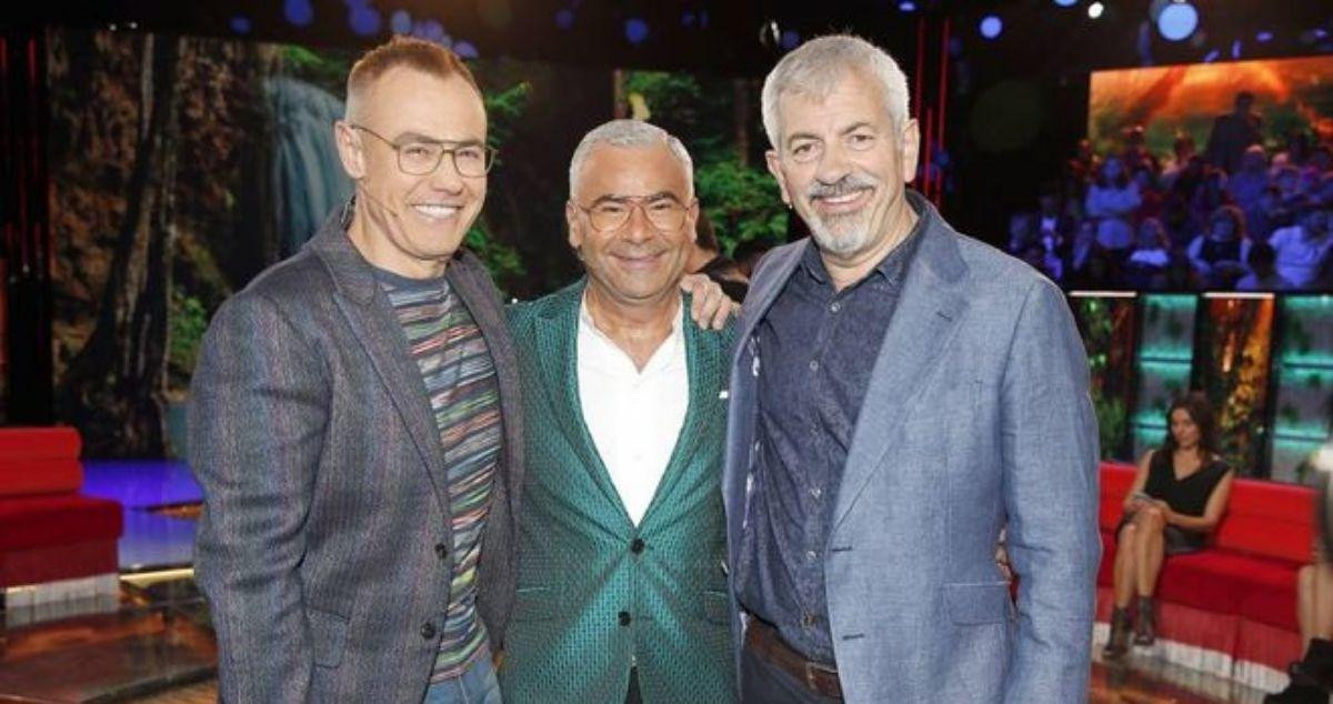 Jordi González, Jorge Javier Vázquez y Carlos Sobera / MEDIASET