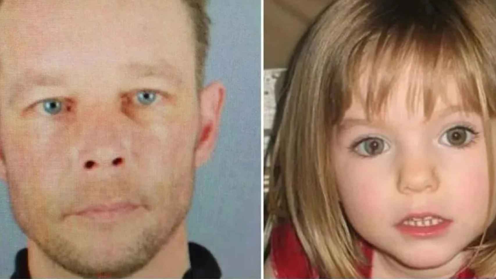 Fotomontaje de Madeleine McCann y el presunto autor de su desaparición /CD