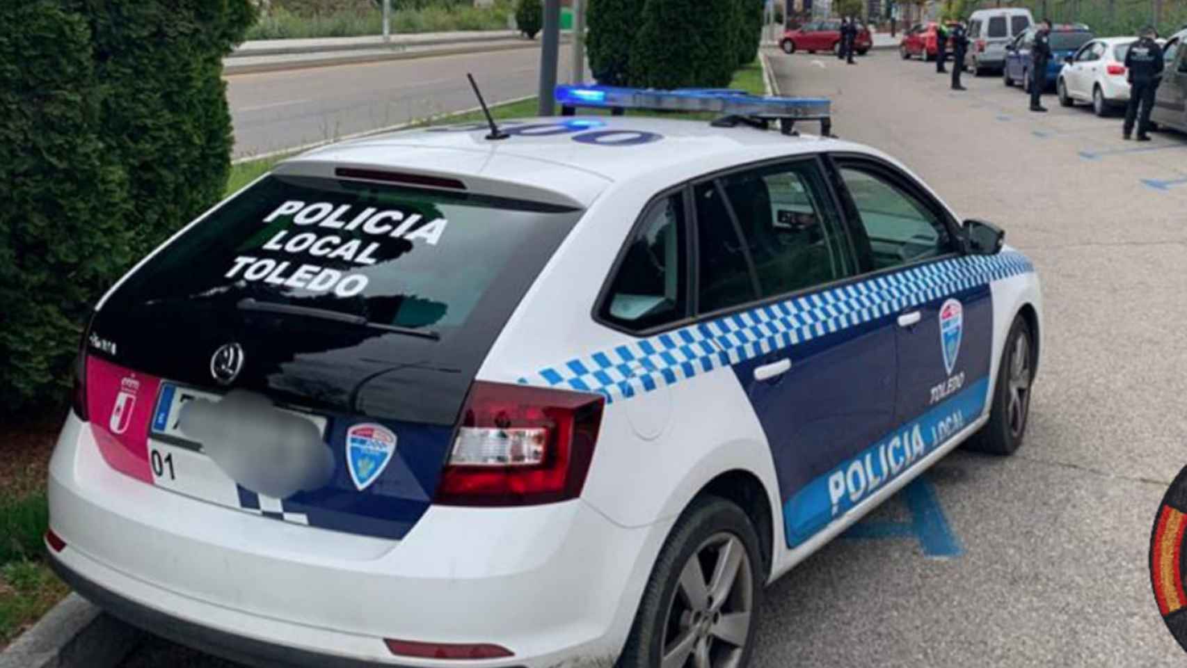 Vehículo de la Policía Local de Toledo / POLICIA