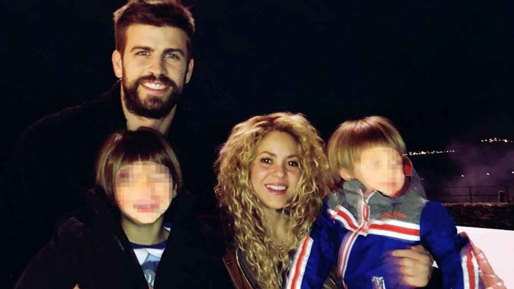 La familia Piqué-Mebarak / INSTAGRAM