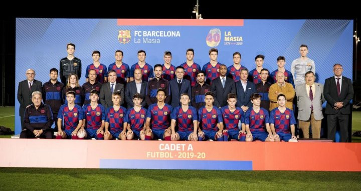 Imagen de inicio de temporada del cadete A del Barça / FCB