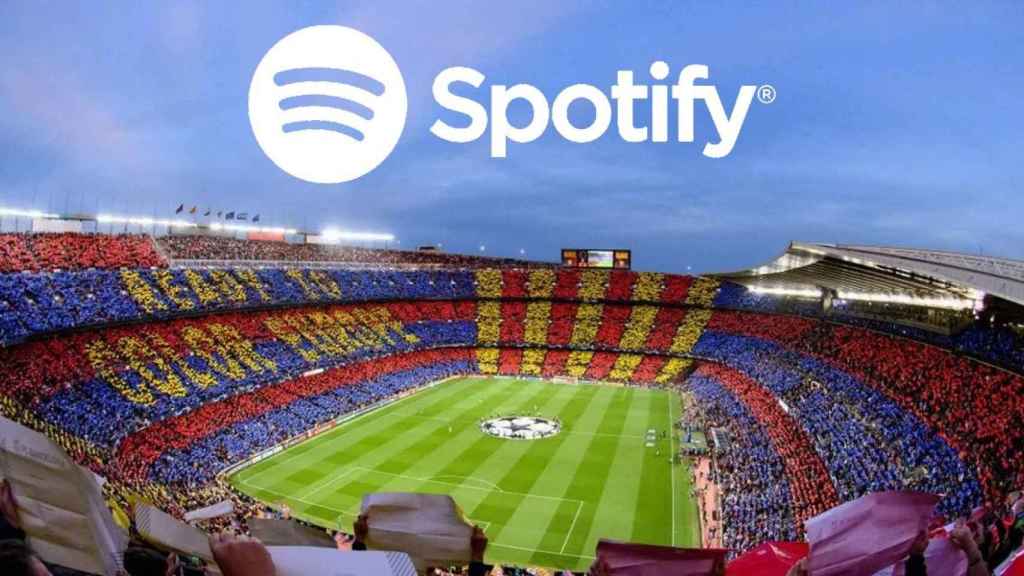 Spotify, el nuevo gran patrocinador del Barça de Laporta / Culemanía