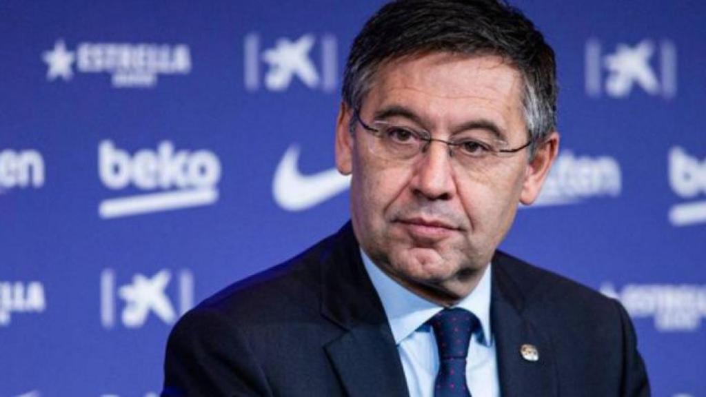 Josep Maria Bartomeu en un acto del Barcelona / EFE