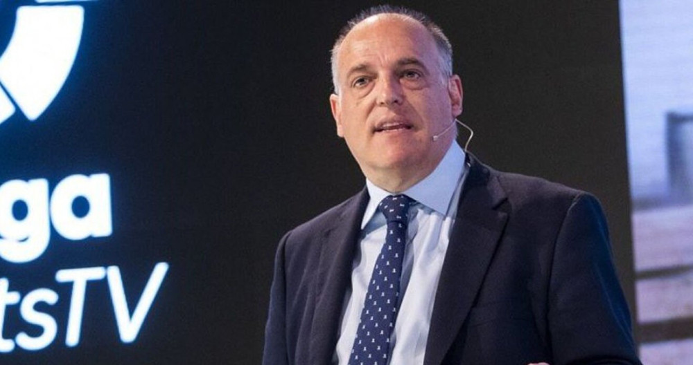 Javier Tebas, presidente de la Liga, en una imagen de archivo / EFE