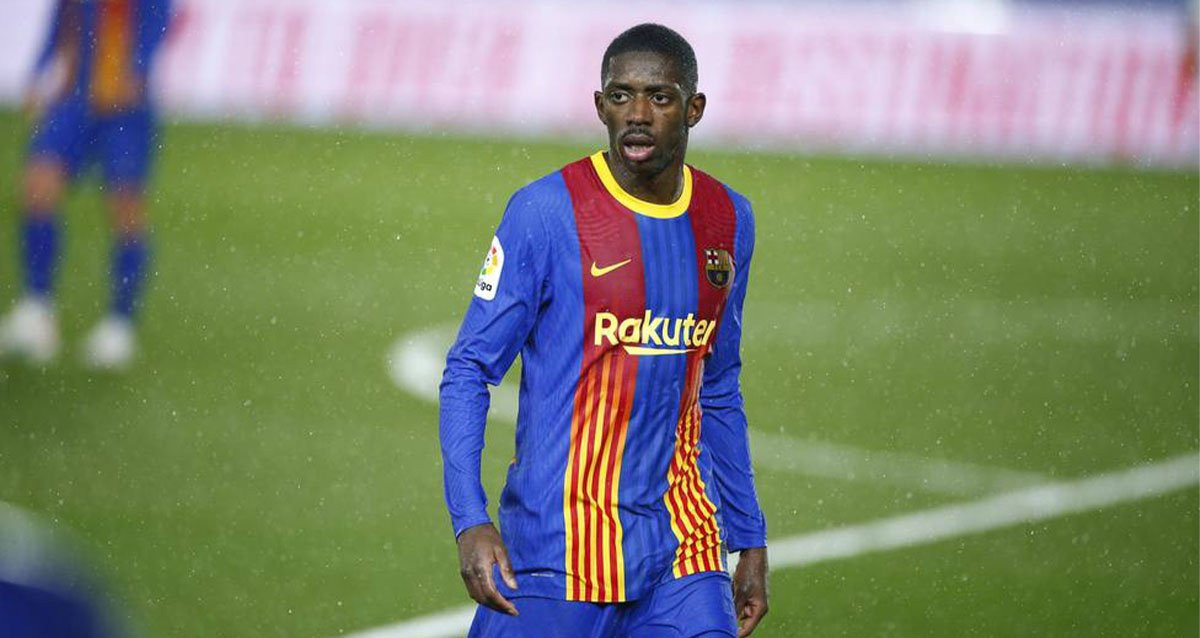 Ousmane Dembelé regresa 135 días después de su lesión / ARCHIVO