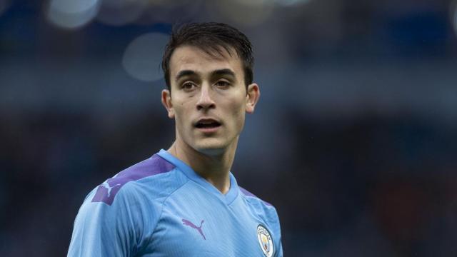 Éric García, en un partido con el Manchester City | EFE