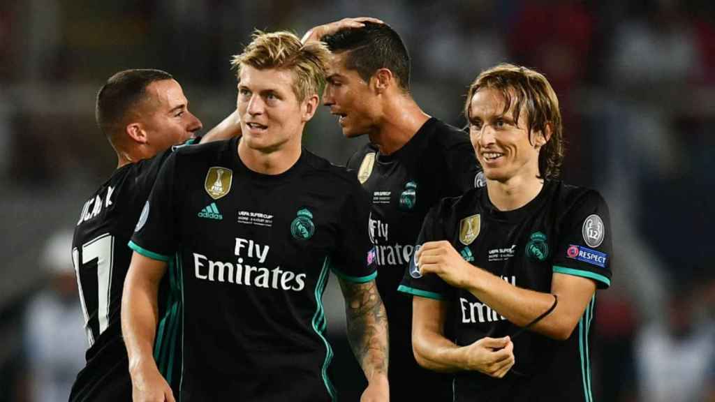 Imagen de archivo de Luka Modric y Toni Kroos / EFE