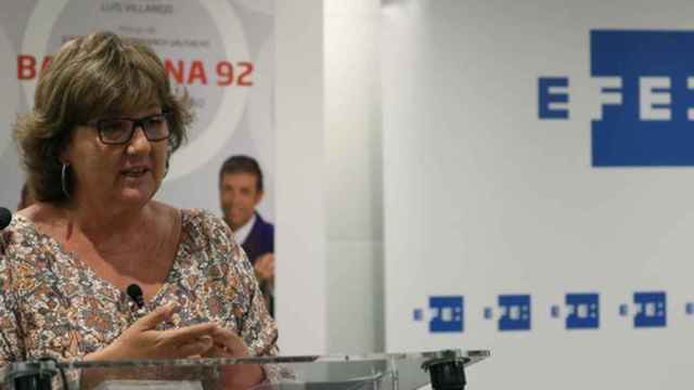 La periodista Olga Viza, premiada por la Generalitat / EFE