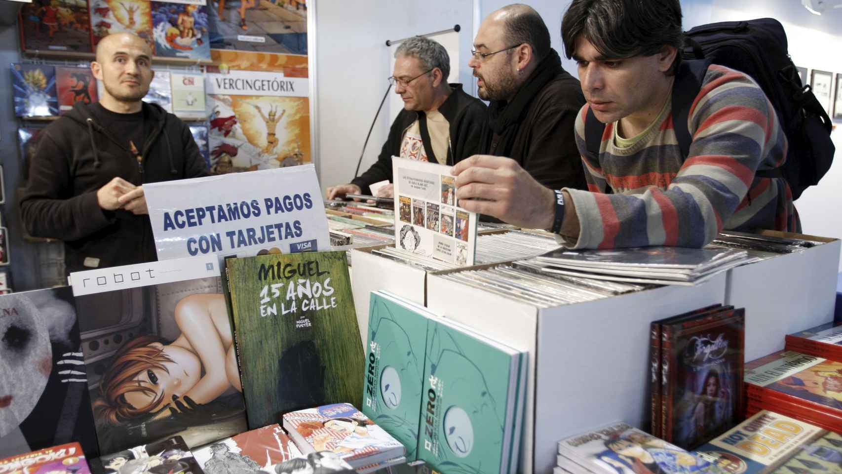 Imagen de archivo del Salón del Cómic de Barcelona / EFE