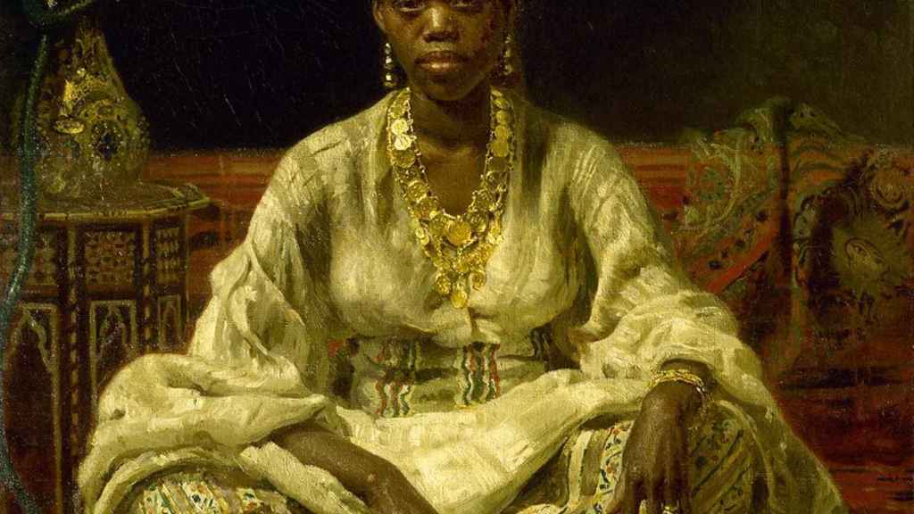 'Mujer negra' (1875) de I. E. Repin / MUSEO RUSO DE MÁLAGA