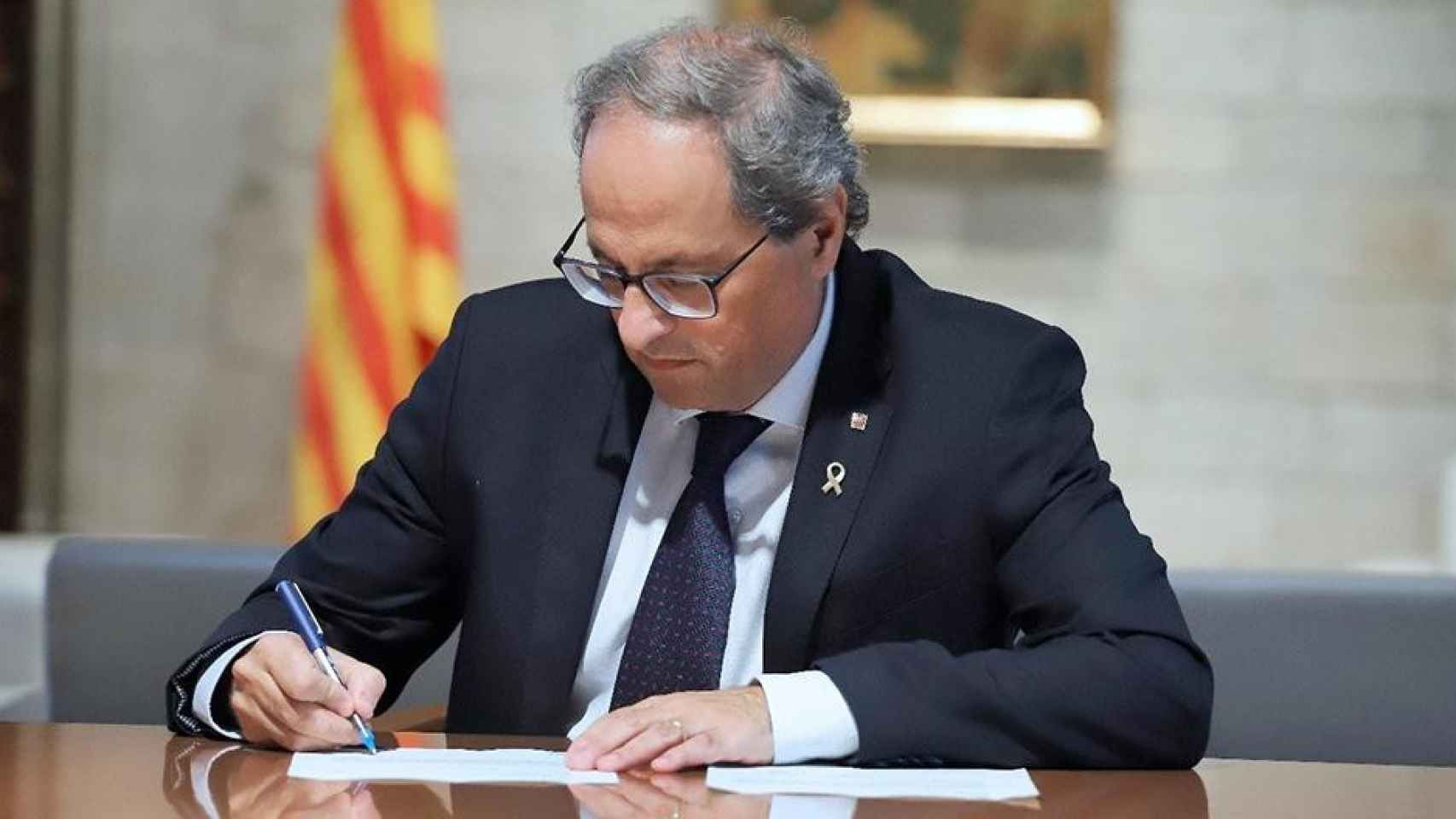 Quim Torra, presidente de la Generalitat / EP