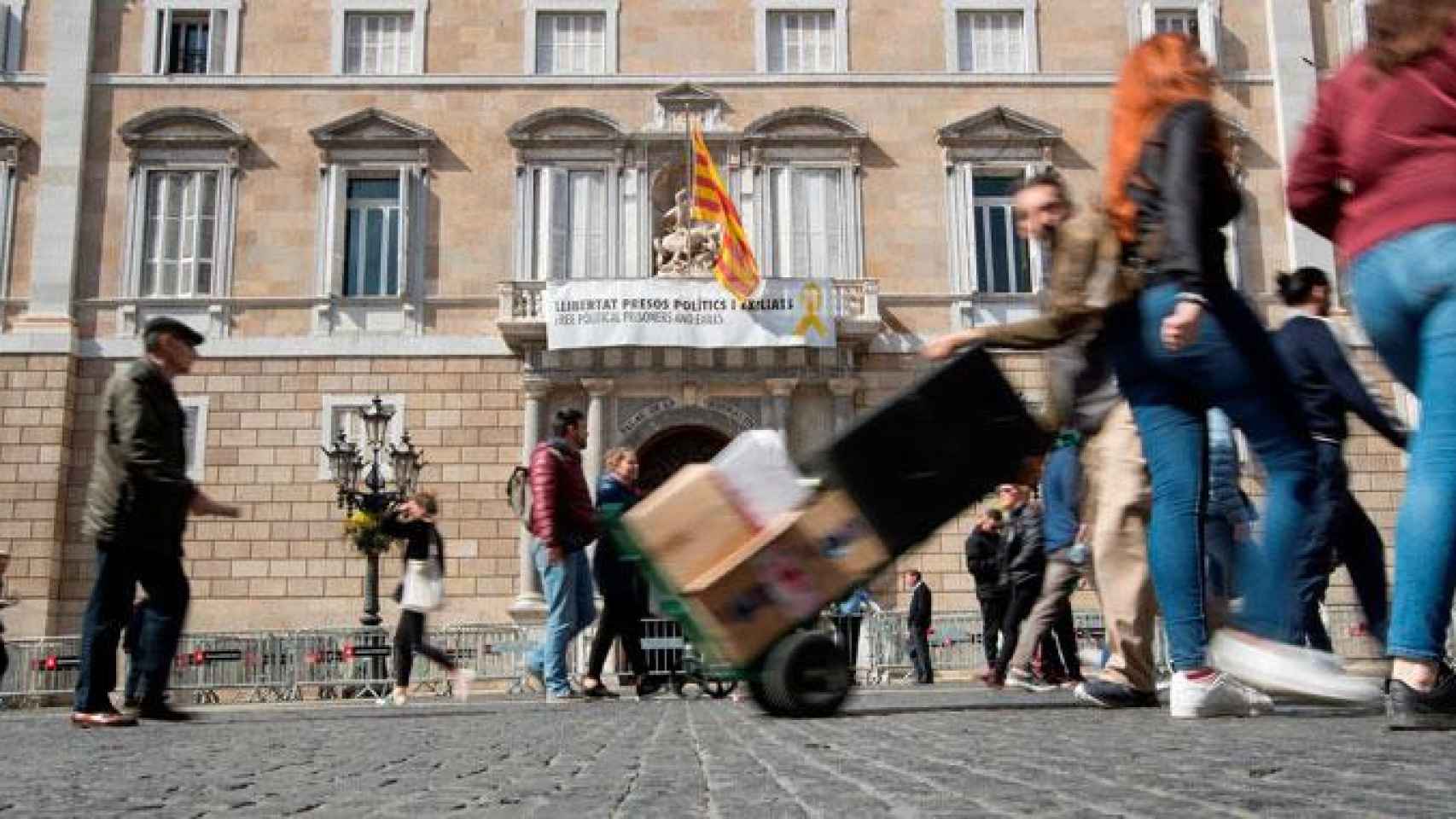 El Palau de la Generalitat de Cataluña en imagen de archivo / EFE