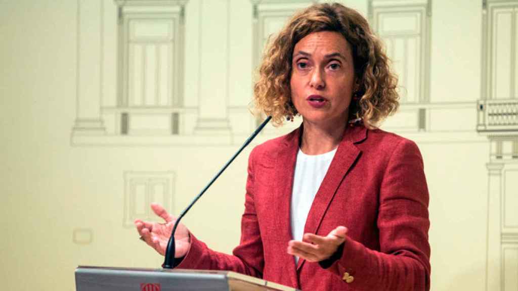 Meritxell Batet, ministra de Administración Territorial, tras el encuentro de la Comisión Bilateral celebrada el 1 de agosto / EFE