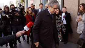 Francesc Homs, camino del Tribunal Supremo para declarar como acusado por desobedecer la suspensión del 9N ordenada por el TC / EFE