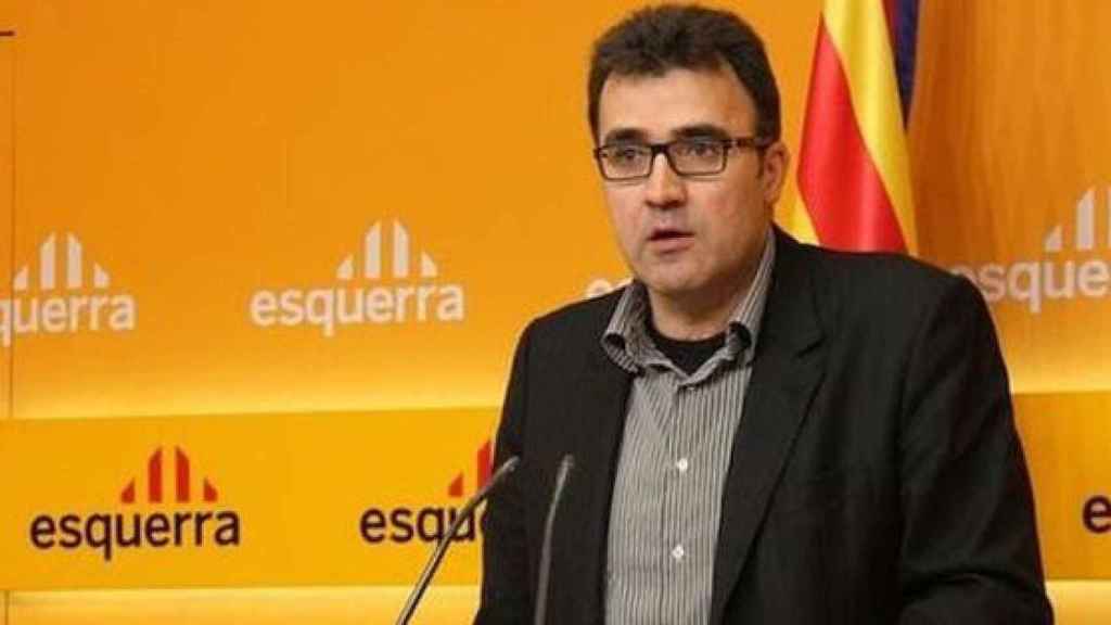 El secretario general adjunto de ERC, Lluís Salvadó, en una imagen de archivo