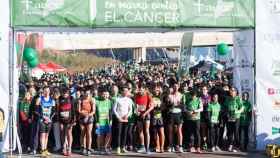 Instantes previos a la salida de la Carrera contra el Cáncer / AECC