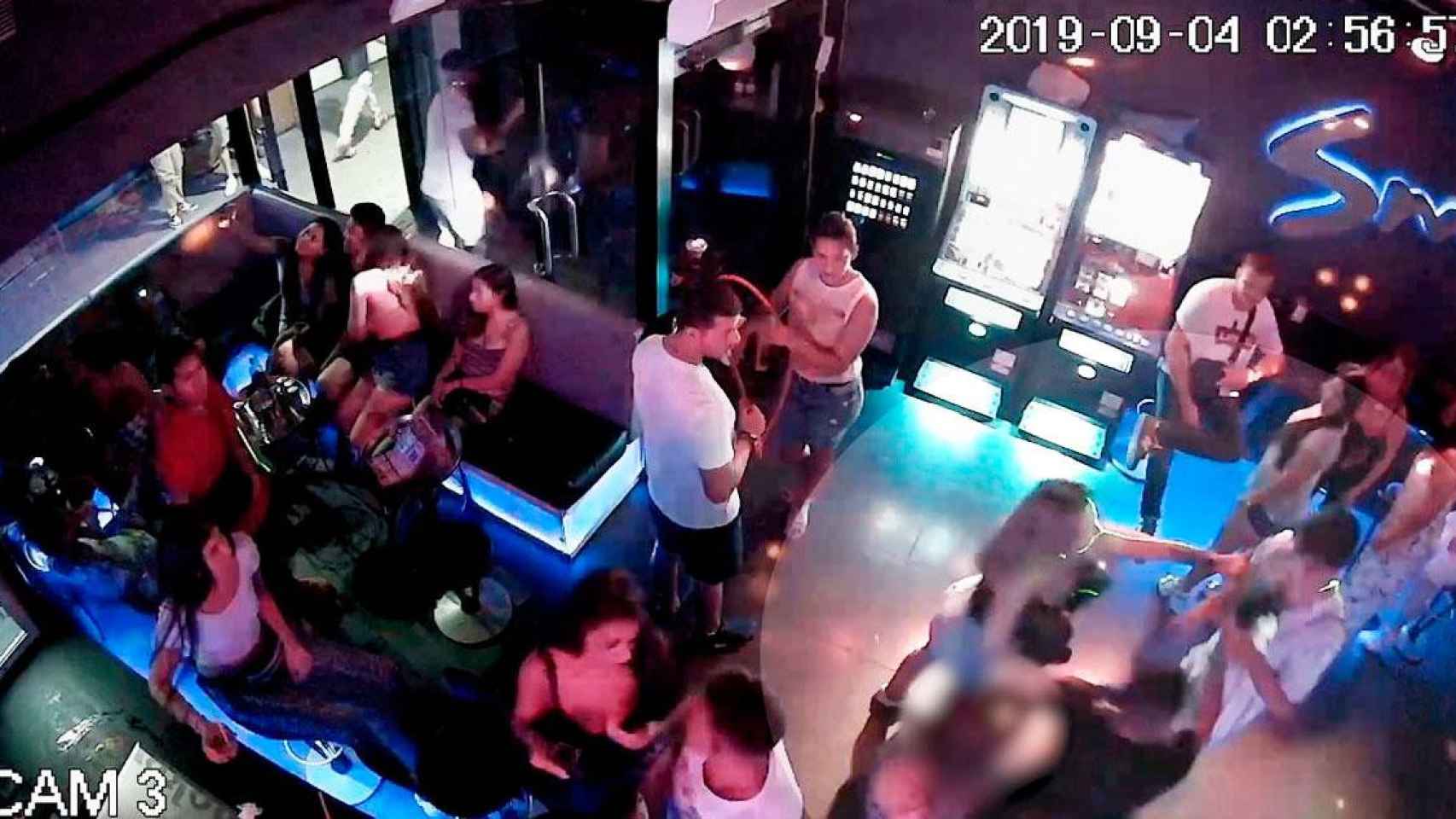 Pelea previa al crimen del Puerto Olímpico, donde murió Sara Ben Omar en la coctelería Smar en 2019 / CG